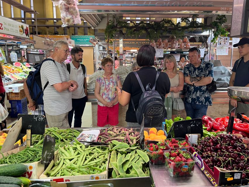 Real Paella Cooking Class – Market Visit & Sangría Workshop - Ruzafa Market Shopping for Real Paella Ingredients