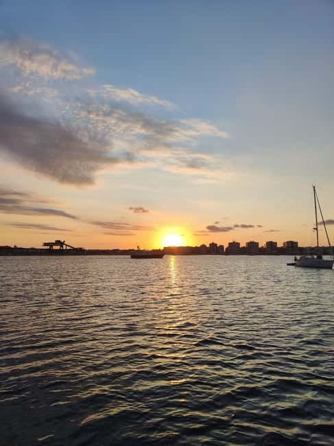 Sailing with sunset and swim in the sea - Key moments worth planning for