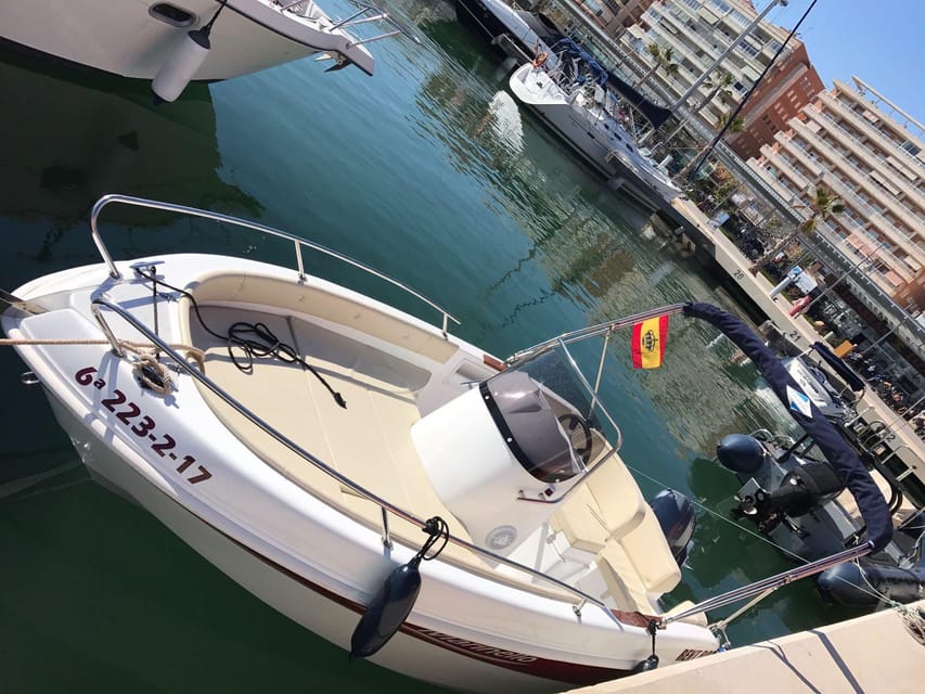 Santa Pola: 2 Hous Rental Boat - Swimming and snorkeling: what to do during the anchor stops