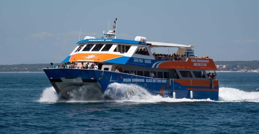 Santa Pola: Tabarca Catamaran Cruise with Underwater Vision - Picking your departure and return: how the schedules work