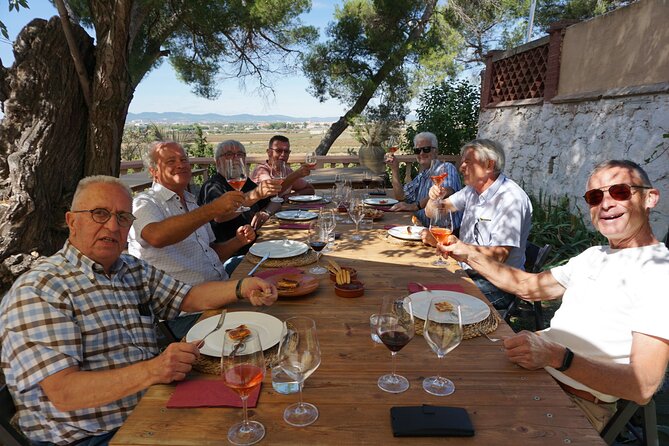 Tapas in the vineyards - What the tasting day feels like: 7 hours, but not frantic