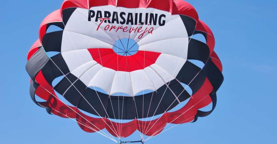 Torrevieja: parasailing experience - The Parasailing Ride: Harness Up, Lift Off, Then Float