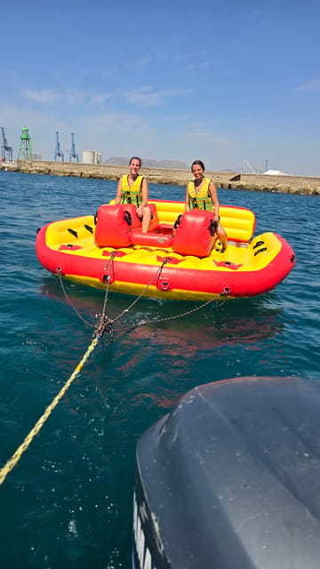 Torrevieja: Speedboat-Powered Inflatable Crazy Sofa Ride - Price Value: Is $23 Per Person Worth It?