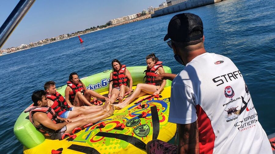 Torrevieja: Speedboat-Powered Inflatable Crazy Sofa Ride - The Crazy Sofa Ride: Why It Feels Like More Fun Than a Typical Tow
