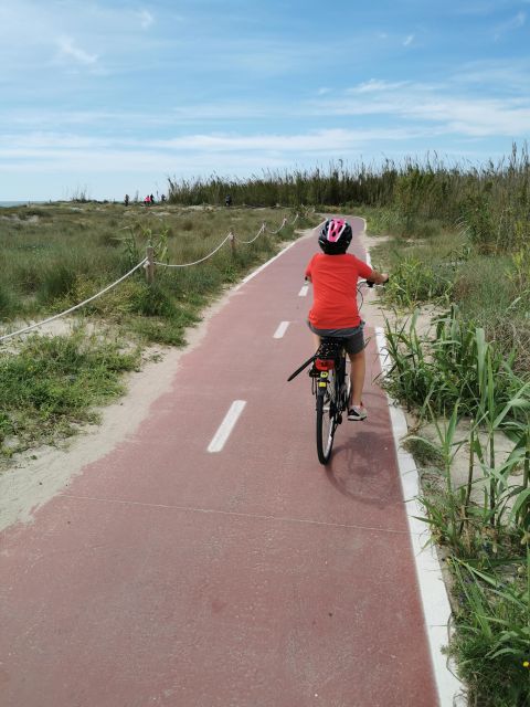 Valencia: Albufera Natural Park Bike and Boat Tour - Riding to El Saler: pine trees, sea air, and planning your snack stop