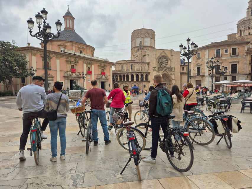 Valencia, Biketour of all the city with a local guide - From Plaza de la Crida to Plaça de la Verge, Plaza de la Reina, and Plaza del Ayuntamiento