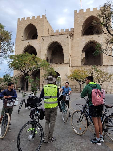 Valencia, Biketour of all the city with a local guide - Plaza de Toros de Valencia and Valentia, the buried city