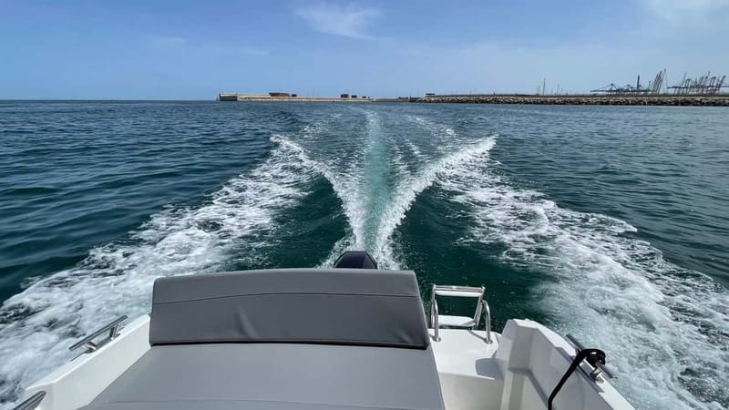 Valencia: Boat Rental without License - Arriving at Arrecife Boats Valencia: Dock Y Meets Your Inner Captain