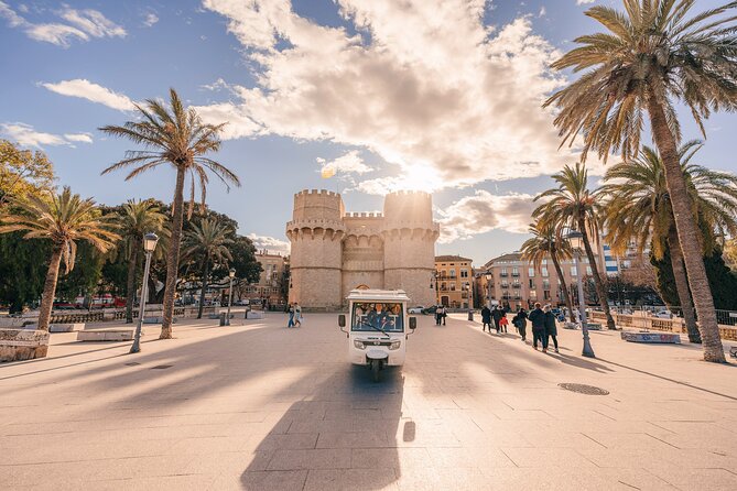 Valencia by Tuk Tuk i: Private tour 1 or 2 hours explore the city - The marina story: Copa America redesign and Veles e Vents