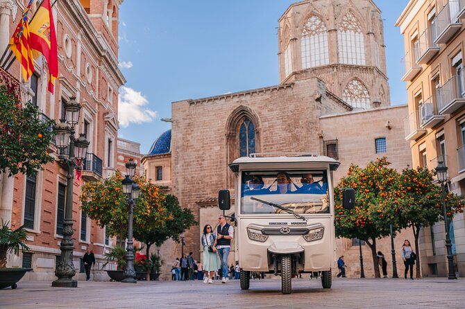 Valencia by Tuk Tuk i: Private tour 1 or 2 hours explore the city - Modernist streets and a cluster of major civic sites