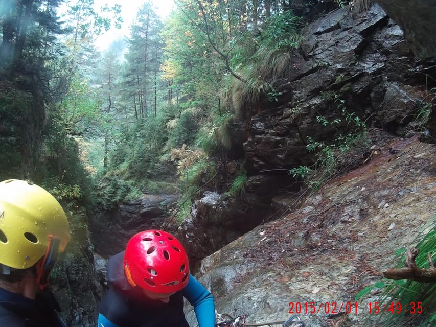 Valencia Canyoning. Experience for everyone - The canyoning route: pools, optional steps, and a water-rich finish