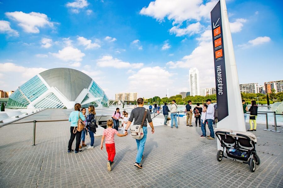 Valencia: City of Arts and Science 3D Movie at Hemisfèric - Choosing your movie slot: your session is the product