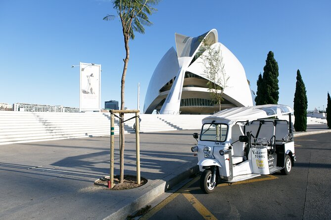 Valencia Complete Tour by Tuk Tuk - Valencian Modernism, Rococo Ceramics, and the Bull Ring Stop