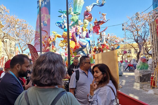 Valencia: Fallas Festival Walking Tour with Entry Ticket - What to expect on the route