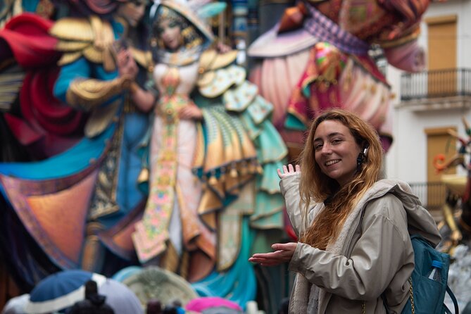 Valencia: Fallas Festival Walking Tour with Entry Ticket - Staying together in busy streets, and what to do if audio fails