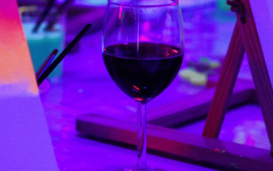 Valencia: Fluorescent painting workshop and wine - How fluorescent painting works, and why you do not need experience