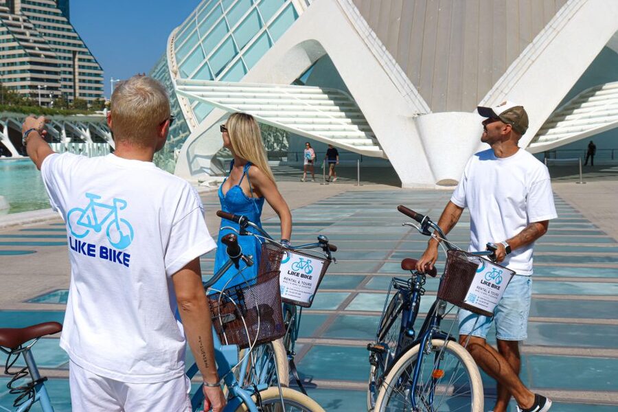 Valencia Guided Bike Tour in small group or Private - Getting Started at Av. del Port 65