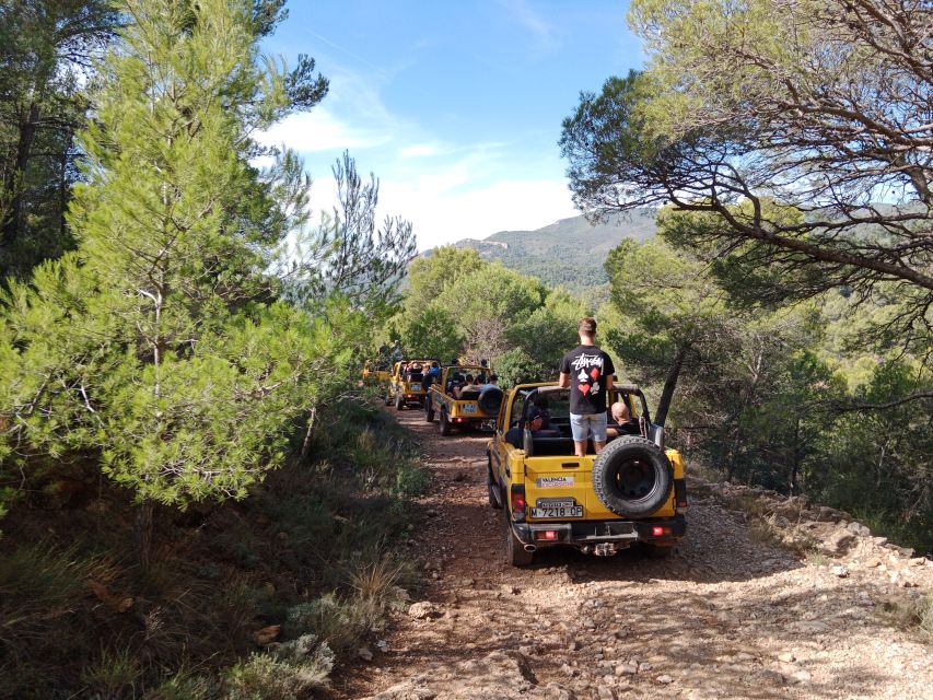 Valencia: Jeep Safari Mountain Adventure - Tapas and Drinks at a Scenic Break