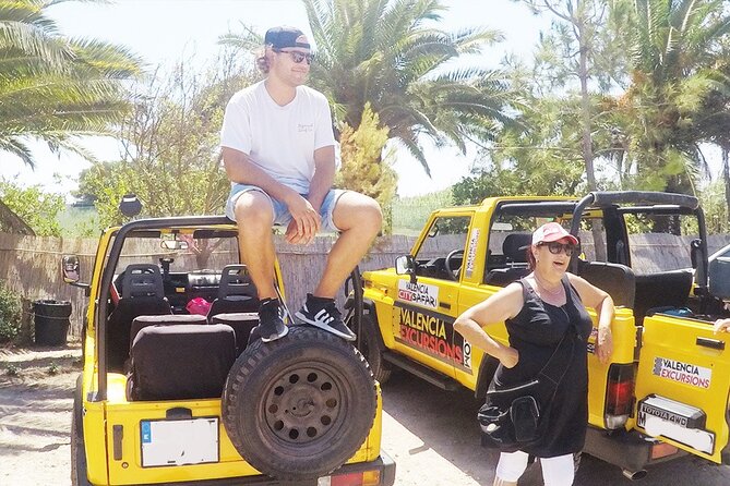 Valencia: Jeep Tour Albufera Park - El Palmar area and the moment you switch from wheels to water