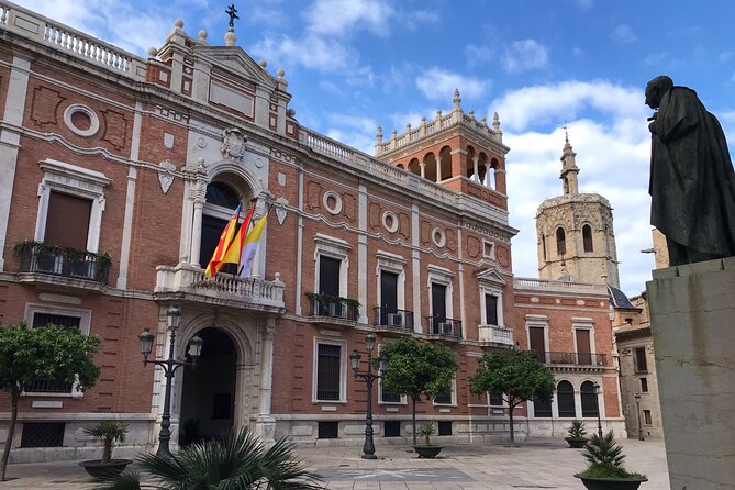 Valencia Old Town Private Tour by Bike or Electric Ride - Valencia Cathedral area and Placa de la Reina: big architecture, fast context