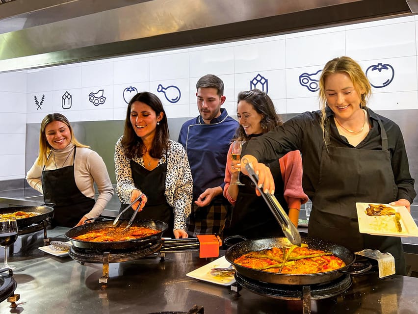 Valencia: Paella Cooking Class with Central Market Tour - Meeting near Plaza de la Virgen, then walking into Mercado Central