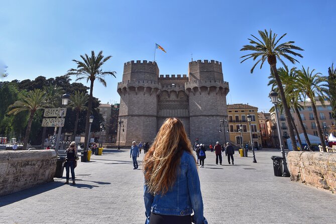 Valencia Private Walking Tour with Official Valencian Guide - Torres dels Serranos: the gate that says you are in the old city