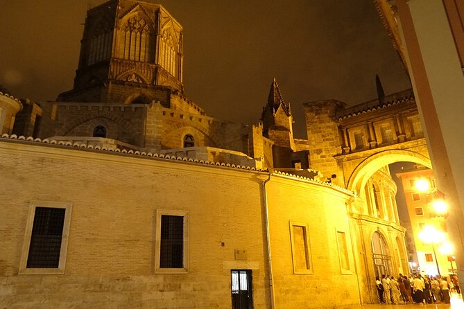 Valencia's Legends & Stories by Moonlight - Palau de la Generalitat after dark, from architecture to power stories