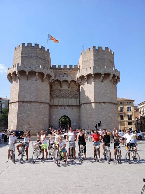 Valencia: Top 25 Highlights Guided Bike Tour - Mercado Central: when architecture becomes part of the food plan