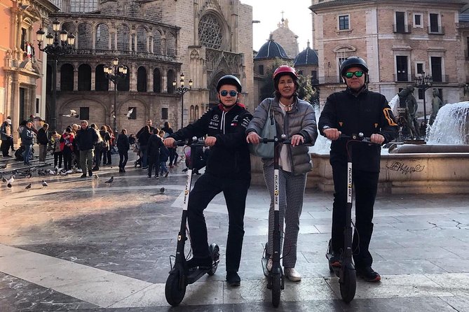 Valencian Main Attractions Group Segway Tour - Segway comfort and safety: rain gear, helmets, and foot fatigue