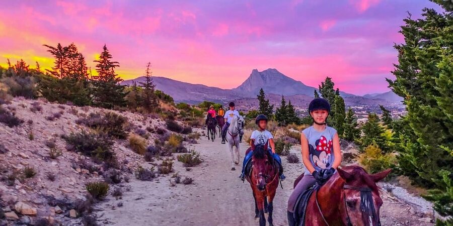 Villajoyosa Horseback Riding in the Mountains with sea views - Key highlights to know before you go