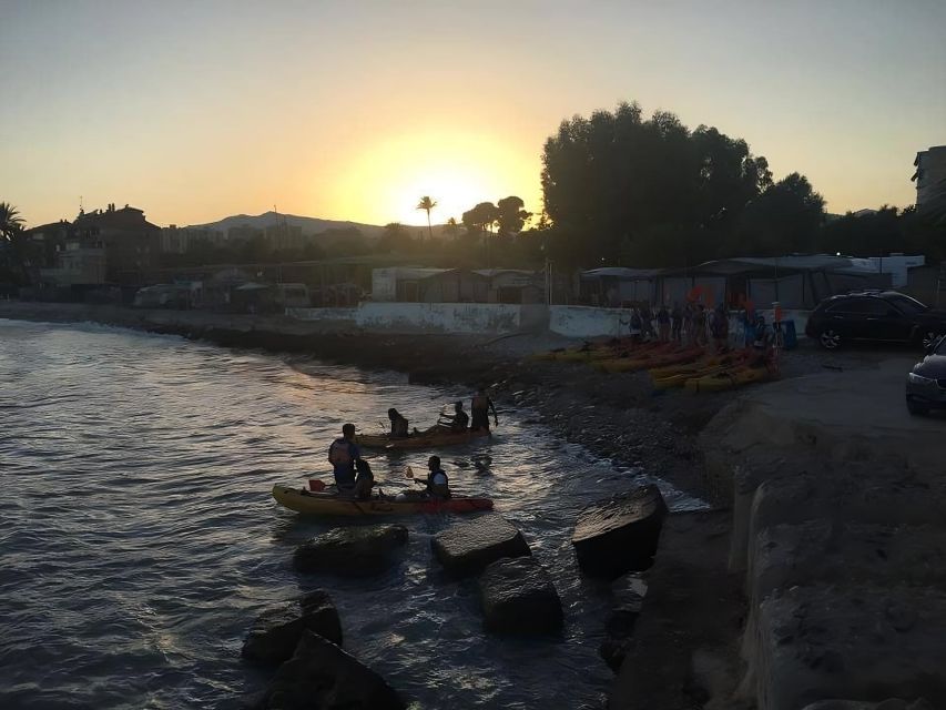 Villajoyosa: Moonlight kayaking and dinner under the stars - What to bring for a smooth night on the water