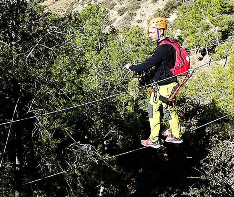 Villena: Half-Day Guided Via Ferrata Sierra de la Villa - Mirador de la Sierra (564 m): The Start of the Ascent