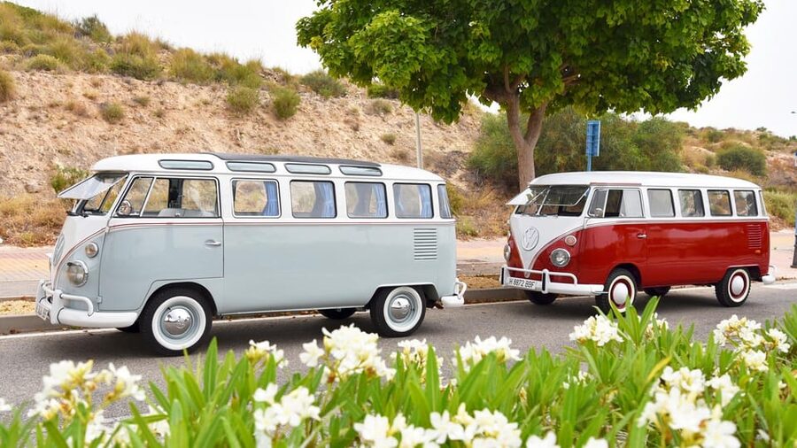 Vintage Tour around Alicante in genuine Kombi T1 vans - Price and value for $212 per group up to 4