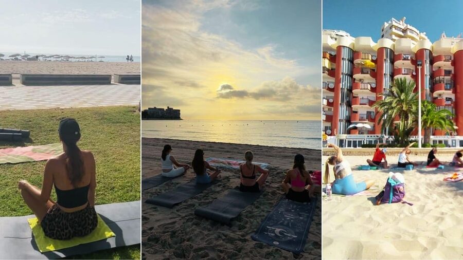 Yoga on the beach San Juan, Alicante - What Happens During the 1 to 1.5 Hour Session