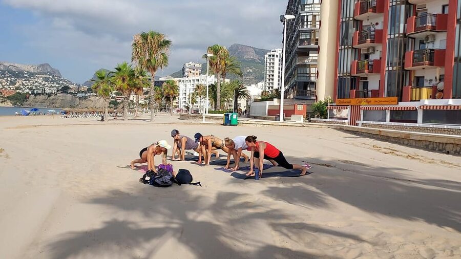 Yoga on the beach San Juan, Alicante - What You Bring (and What Kamila Brings for You)